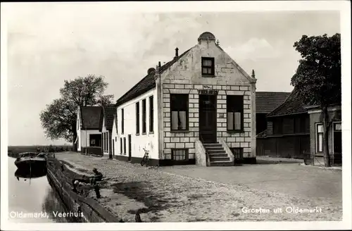Ak Oldemarkt Overijssel, Veerhuis
