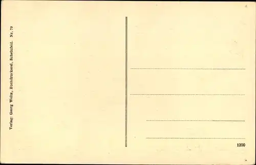 Ak Markt Einersheim in Unterfranken, Turm