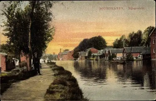Ak Bodegraven Südholland, Rijngezicht
