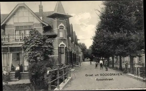 Ak Bodegraven Südholland, Spoorstraat