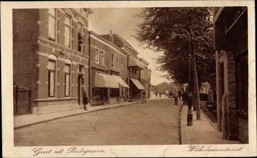 Ak Bodegraven Südholland, Wilhelminastraat