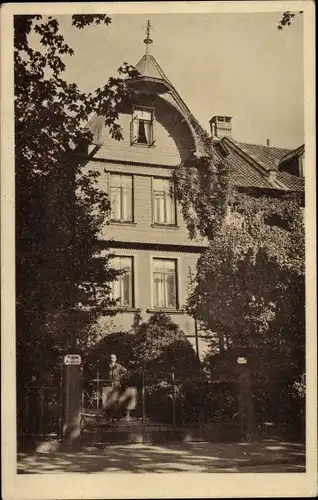 Ak Goslar am Harz, Pensionshaus, Claustorwall