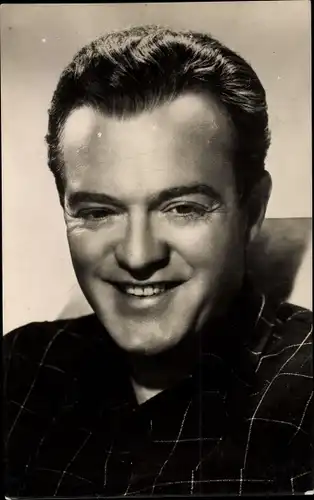 Ak Schauspieler Van Heflin, Portrait