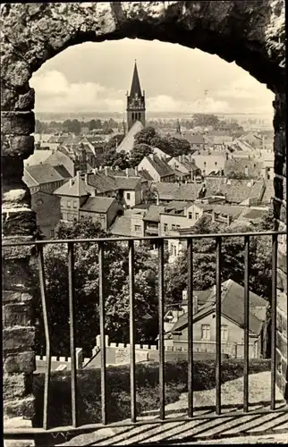 Ak Bad Liebenwerda in Brandenburg, Blick vom Lubwartturm