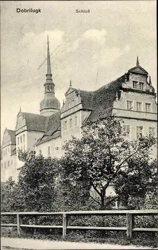 Ak Dobrilugk Doberlug Kirchhain, Schloss