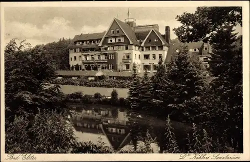 Ak Bad Elster im Vogtland, Dr. Köhlers Sanatorium