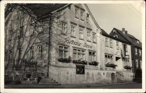 Ak Stützerbach Ilmenau Thüringen, Gasthaus Tanne