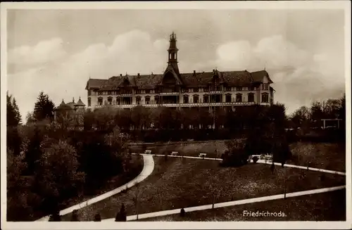 Ak Friedrichroda im Thüringer Wald, Gebäude mit Turm