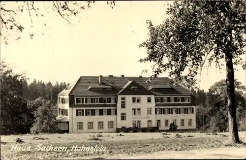 Ak Hohnstein Sächsische Schweiz, Haus Sachsen