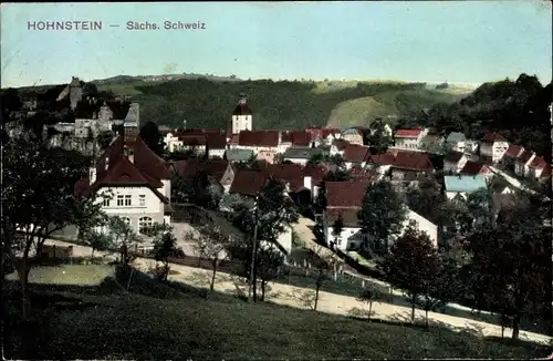 Ak Hohnstein in der Sächsischen Schweiz, Panorama