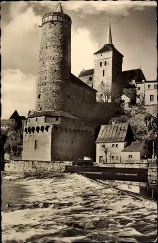 Ak Bautzen in der Oberlausitz, Alte Wasserkunst, Michaeliskirche