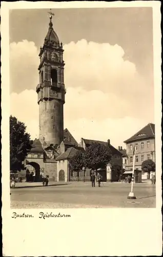 Ak Bautzen in der Lausitz, Reichenturm