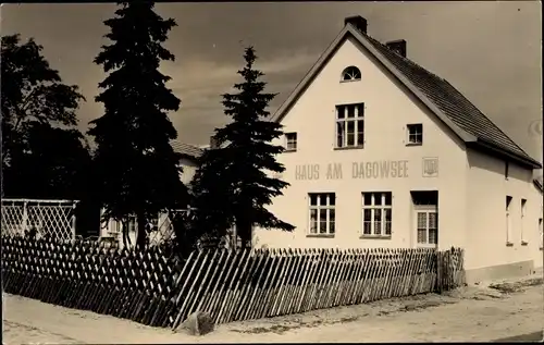 Ak Dagow Stechlin, FDGB Ferienheim Haus am Dagowsee