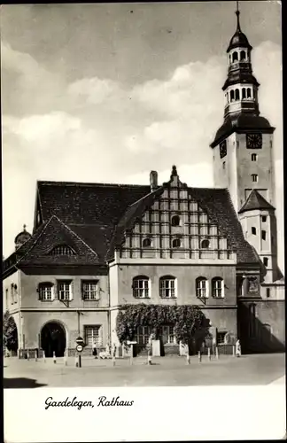 Ak Gardelegen in der Altmark, Rathaus