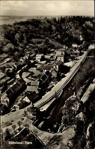 Ak Rübeland Oberharz am Brocken, Luftaufnahme