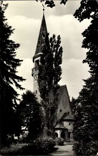 Ak Zeuthen in der Mark, Evangelische Kirche