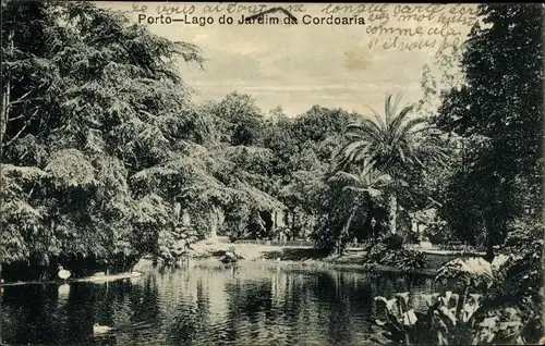 Ak Porto Portugal, Lago do Jardim da Cordoaria