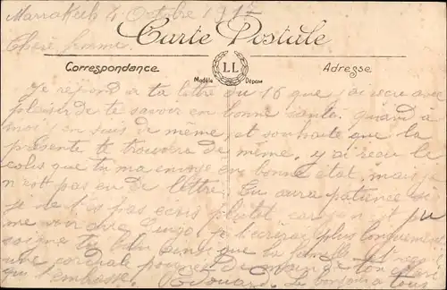 Ak Scenes et Types, Marocains marchands de grains