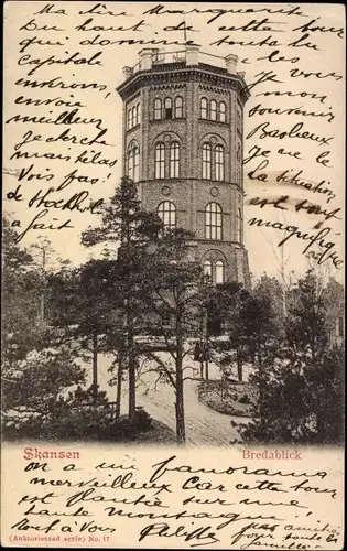 Ak Skansen Stockholm Schweden, Bredablick