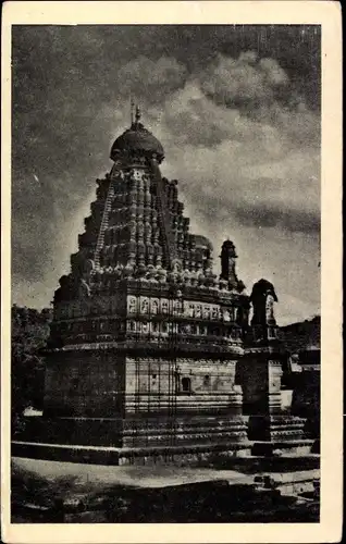 Ak Ellora Indien, Jyotir Linga (Shiva Temple), Grishnesh-war, constructed by Ahilya Bai in 18th Cen.