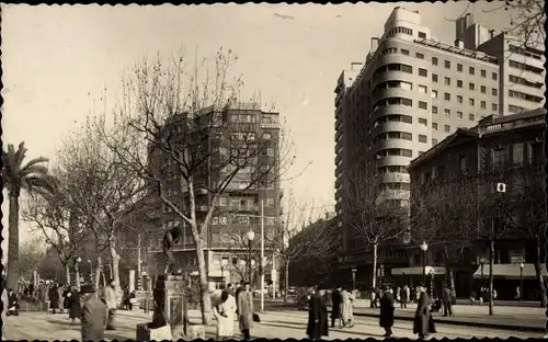 Ak Barcelona Katalonien Spanien, Plaza Urquinaona