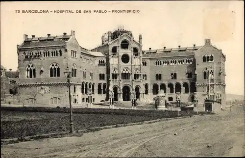 Ak Barcelona Katalonien Spanien, Hospital de San Pablo