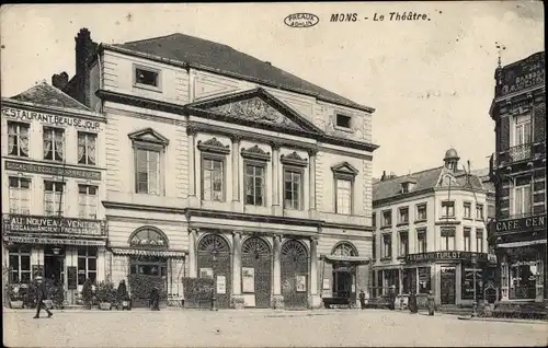 Ak Mons Wallonien Hennegau, Le Théâtre