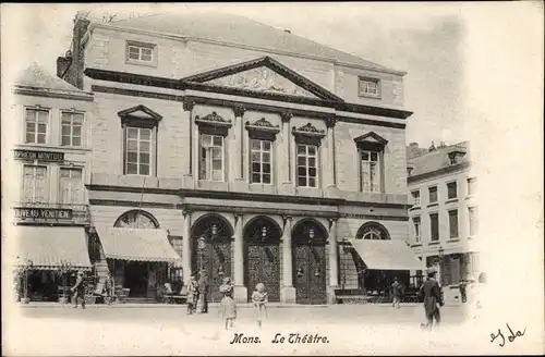 Ak Mons Wallonien Hennegau, Le Théâtre