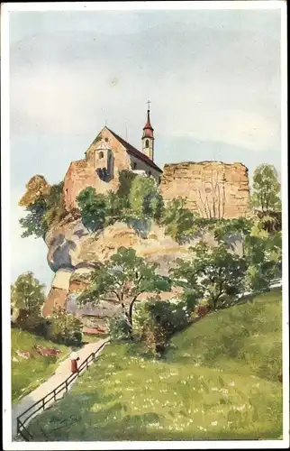 Ak Bregenz am Bodensee Vorarlberg, Gebhardsberg