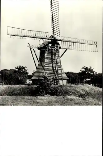 Ak Oenkerk Friesland Niederlande, Watermolen