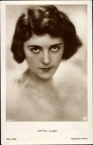 Ak Schauspielerin Jenny Jugo, Portrait