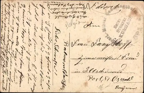 Ak Spa Wallonien Lüttich, Le Balmoral