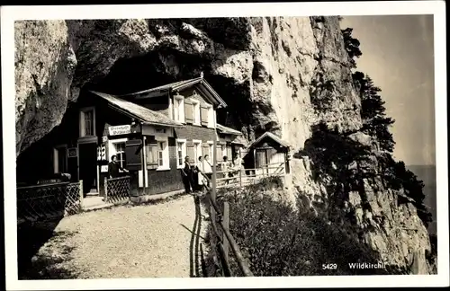 Ak Schwende Kanton Appenzell Schweiz, Wildkirchli