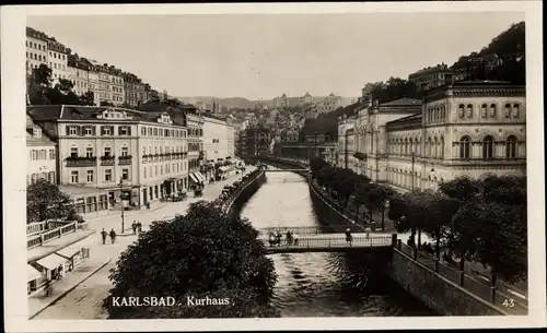 Ak Karlovy Vary Karlsbad Stadt, Kurhaus