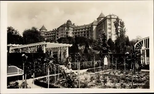 Ak Karlovy Vary Karlsbad Stadt, Hotel Imperial