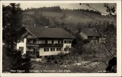 Ak Kalzhofen Oberstaufen im Allgäu, Haus Wagner