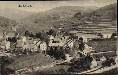 Ak Fouday Breusch Urbach Elsass Bas Rhin, Totalansicht