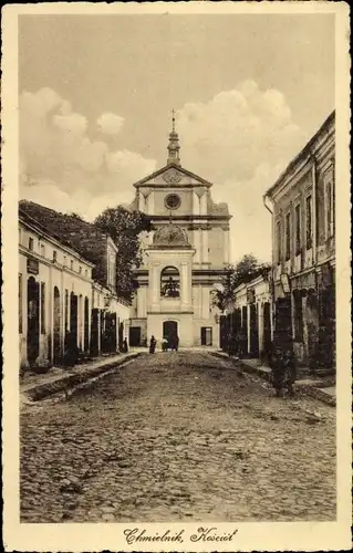 Ak Chmielnik in Polen, Kosciol, Kirche