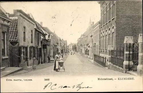Ak Klundert Nordbrabant, Molenstraat