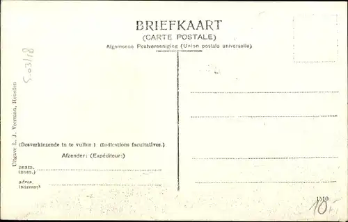 Ak Heusden Nordbrabant, Riviergezicht