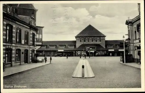 Ak Eindhoven Nordbrabant Niederlande, Station