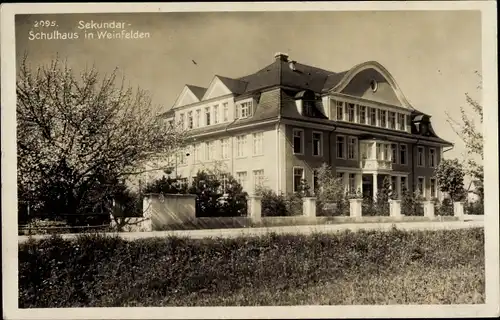 Ak Weinfelden Kanton Thurgau, Sekundar Schulhaus