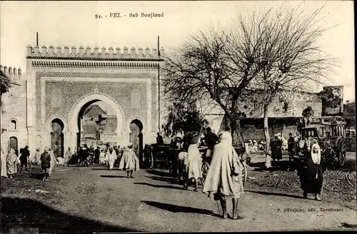 Ak Fès Fez Marokko, Bab Boujloud, Stadttor