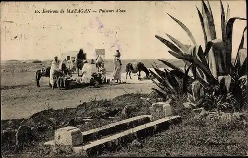 Ak El Jadida Mazagan Marokko, Puisseurs d'eu