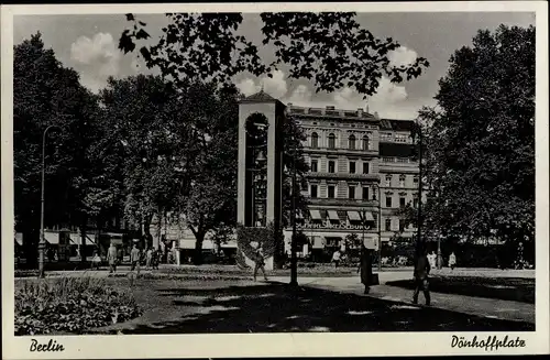 Ak Berlin Mitte, Dönhoffplatz, Geläut, Reisebüro