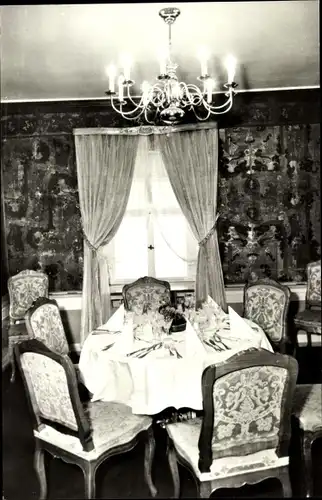 Ak Moritzburg in Sachsen, HO-Gaststätte Hotel Waldschenke, Prinzenzimmer