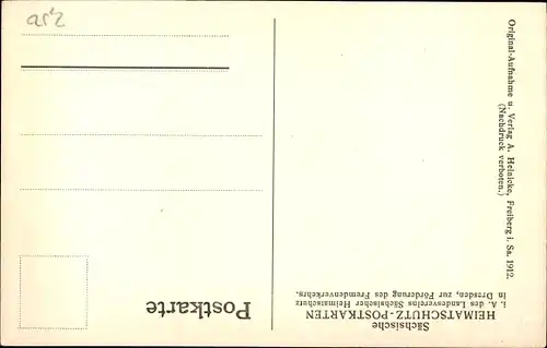 Ak Freiberg in Sachsen, Portal an der alten Superintendentur