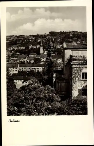 Ak Sebnitz Sächsische Schweiz, Panorama der Stadt