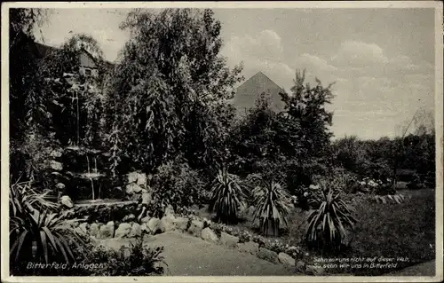 Ak Bitterfeld in Sachsen Anhalt, Anlagen