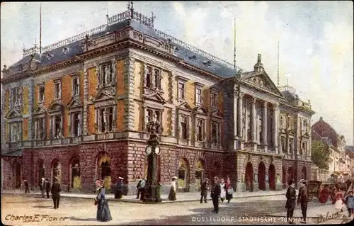 Künstler Ak Flower, Charles, Düsseldorf, Städtische Tonhalle, Tuck 634 B